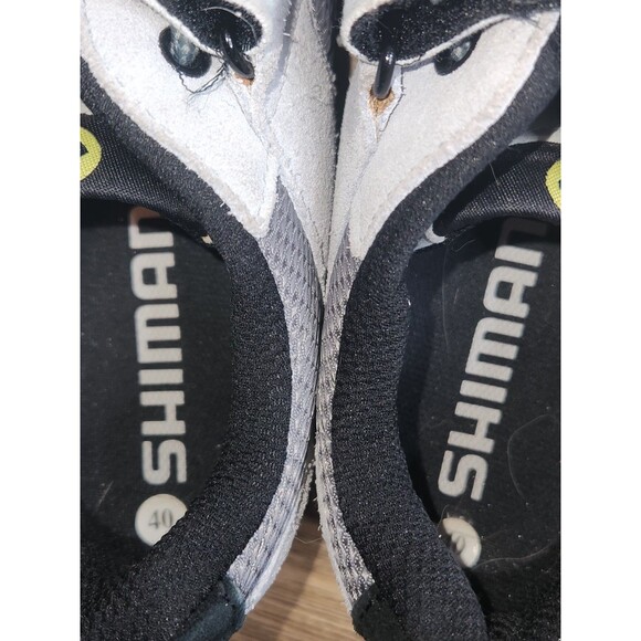 Shimano SH-MT40WL Men\'s Cycling Shoes, gray leather,  H&L strap closure Sz 7 main image 7
